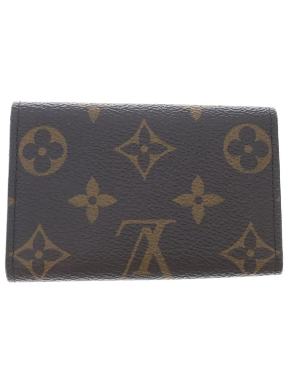 Louis Vuitton Monogram All Over Pattern Multicles 6 Row Key Case Brown